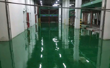 11月萨迦萨迦环氧地坪施工高峰来袭，梦得来化工多项目同步推进保交付